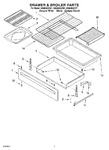 Diagram for 05 - Drawer And Broiler