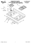 Diagram for 01 - Cooktop Parts