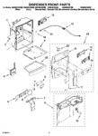 Diagram for 08 - Dispenser Front Parts