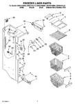 Diagram for 04 - Freezer Liner Parts