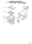 Diagram for 05 - Internal Oven Parts