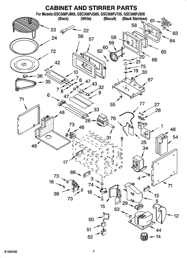 Diagram for GSC308PJB05