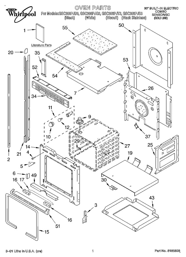 Diagram for GSC308PJQ3