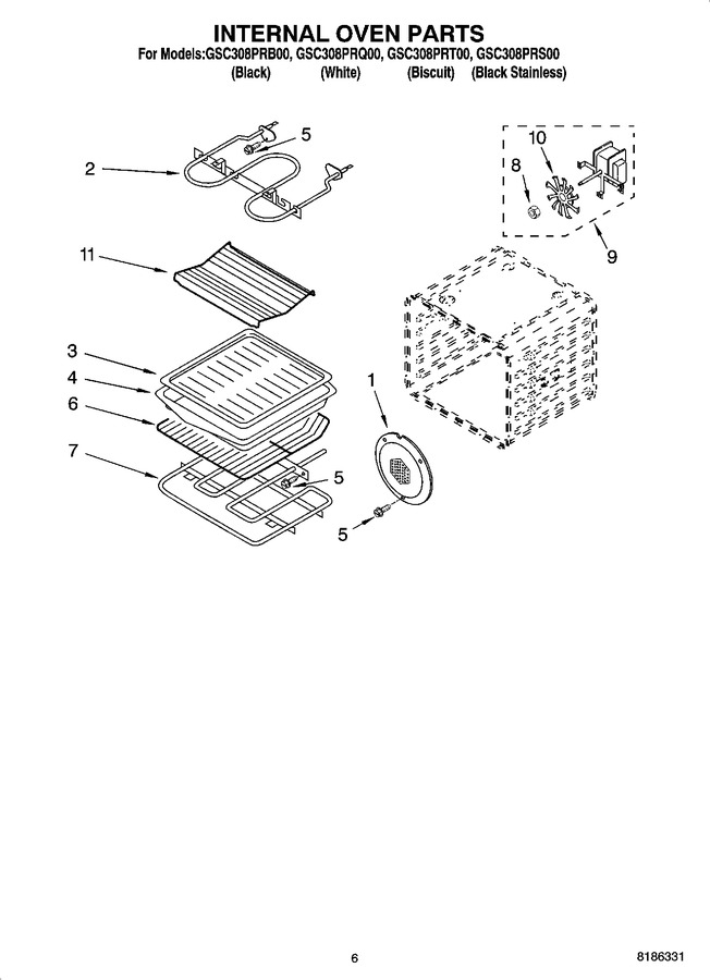 Diagram for GSC308PRT00