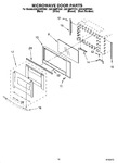 Diagram for 08 - Microwave Door Parts