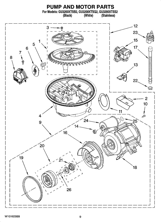 Diagram for GU3200XTSB2