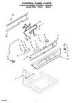 Diagram for 04 - Control Panel Parts