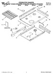 Diagram for 01 - Cooktop Parts