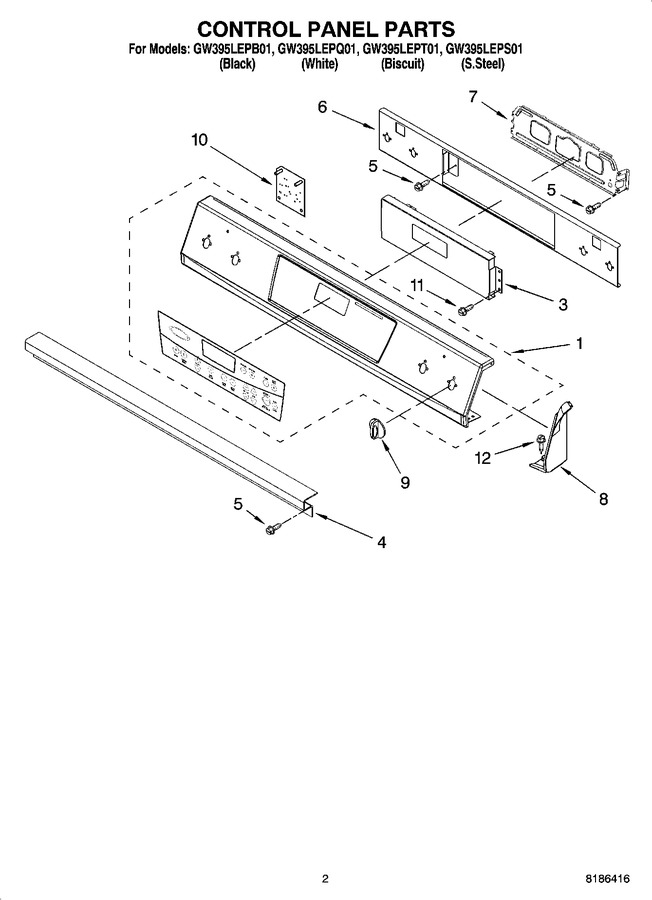 Diagram for GW395LEPQ01