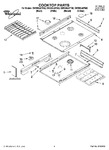 Diagram for 01 - Cooktop Parts