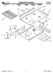 Diagram for 01 - Cooktop Parts