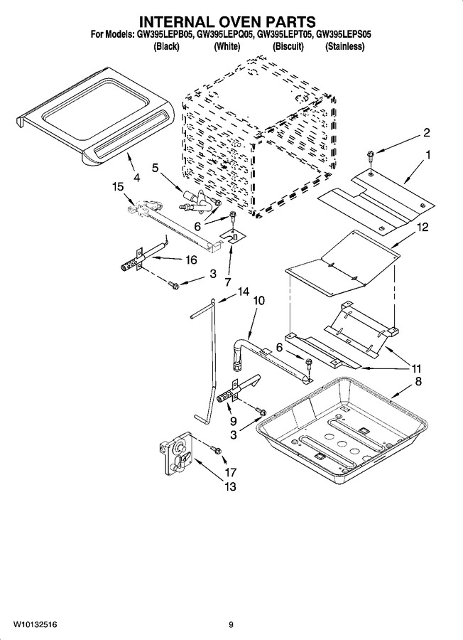 Diagram for GW395LEPQ05