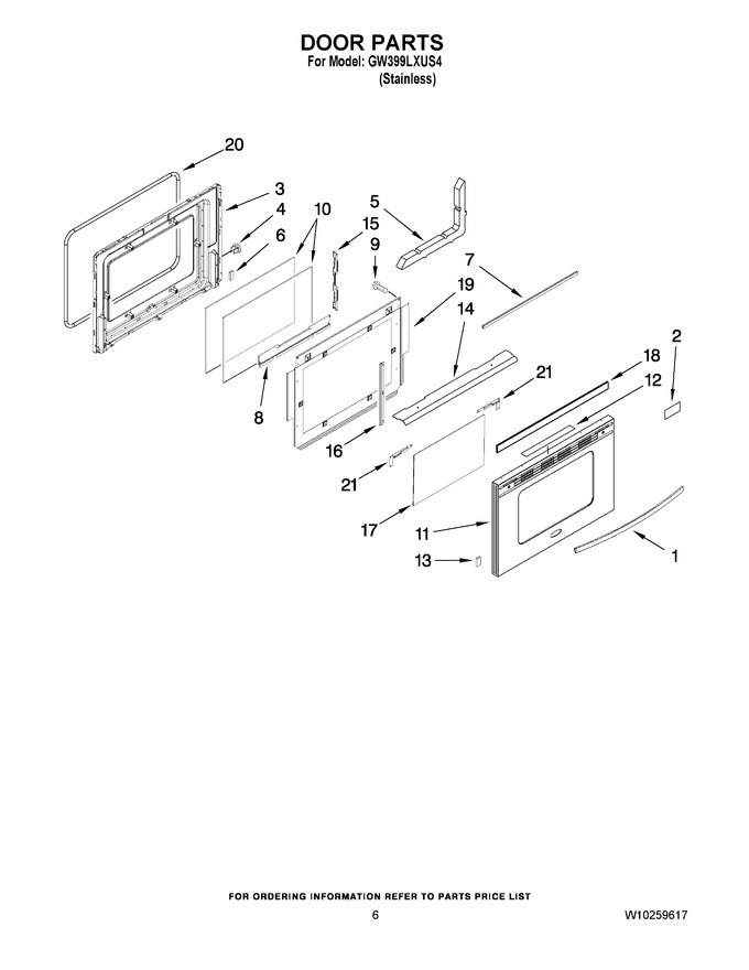 Diagram for GW399LXUS4