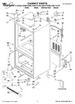 Diagram for 01 - Cabinet Parts