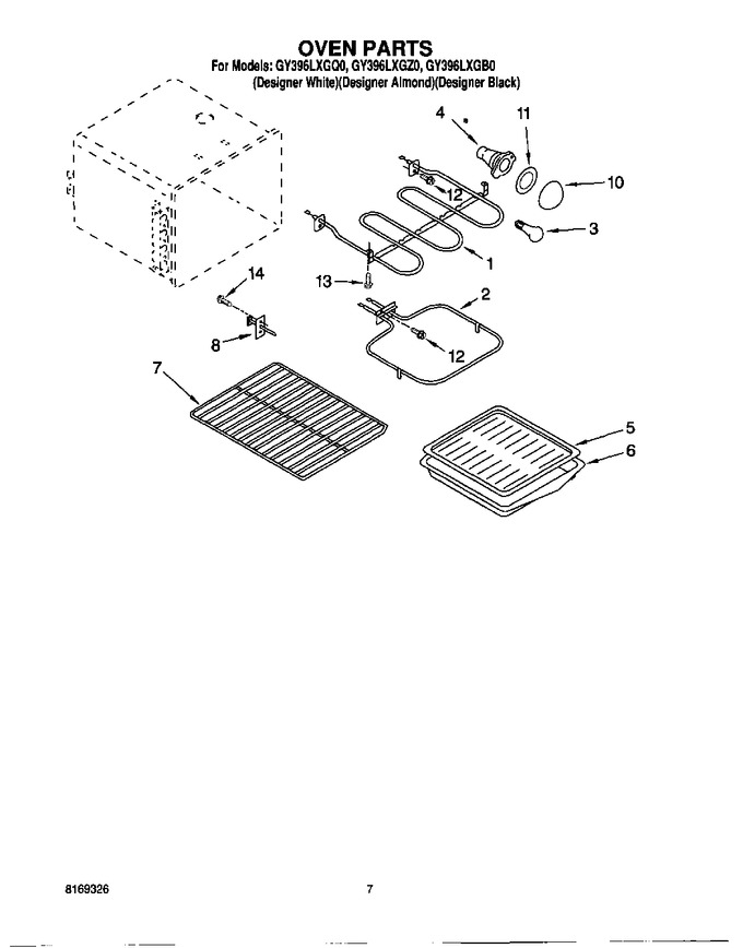 Diagram for GY396LXGZ0