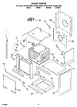 Diagram for 03 - Oven Parts