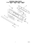 Diagram for 02 - Control Panel Parts