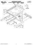 Diagram for 01 - Cooktop Parts