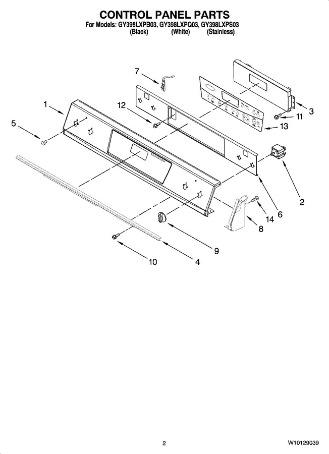 Diagram for GY398LXPB03