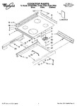 Diagram for 01 - Cooktop Parts