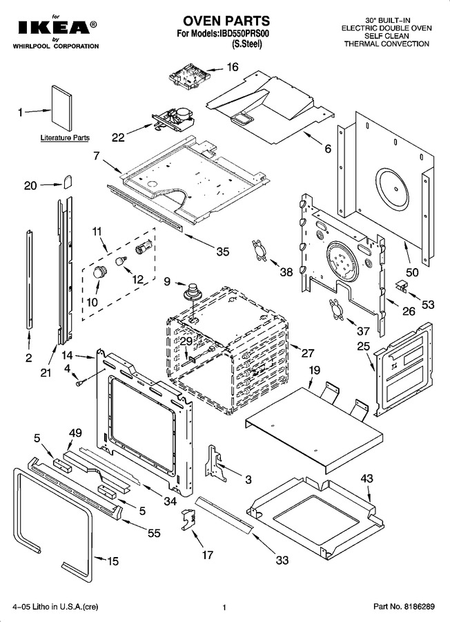 Diagram for IBD550PRS00