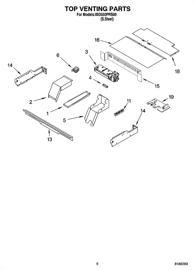 Diagram for IBD550PRS00