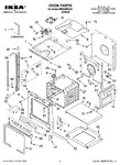 Diagram for 01 - Oven Parts