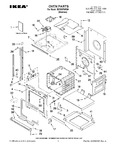 Diagram for 01 - Oven Parts