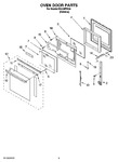 Diagram for 02 - Oven Door Parts