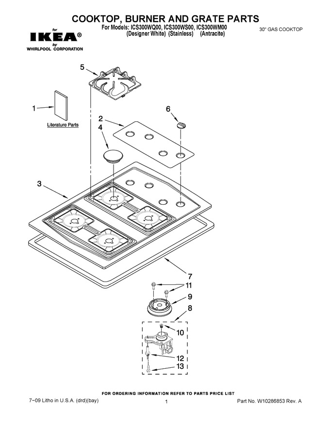 Diagram for ICS300WM00