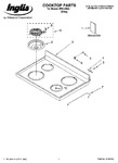 Diagram for 01 - Cooktop Parts