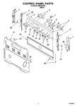 Diagram for 02 - Control Panel Parts