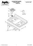 Diagram for 01 - Cooktop Parts