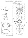 Diagram for 03 - Agitator, Basket And Tub Parts