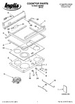 Diagram for 01 - Cooktop Parts