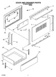 Diagram for 03 - Door And Drawer Parts