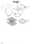 Diagram for 05 - Oven Parts, Miscellaneous Parts