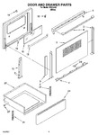 Diagram for 03 - Door And Drawer Parts