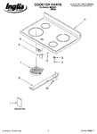 Diagram for 01 - Cooktop Parts