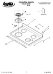 Diagram for 01 - Cooktop Parts