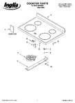 Diagram for 01 - Cooktop Parts