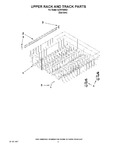 Diagram for 09 - Upper Rack And Track Parts