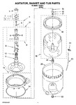 Diagram for 03 - Agitator, Basket And Tub Parts