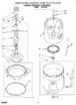 Diagram for 05 - Agitator, Basket And Tub