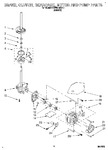 Diagram for 04 - Brake, Clutch, Gearcase, Motor And Pump