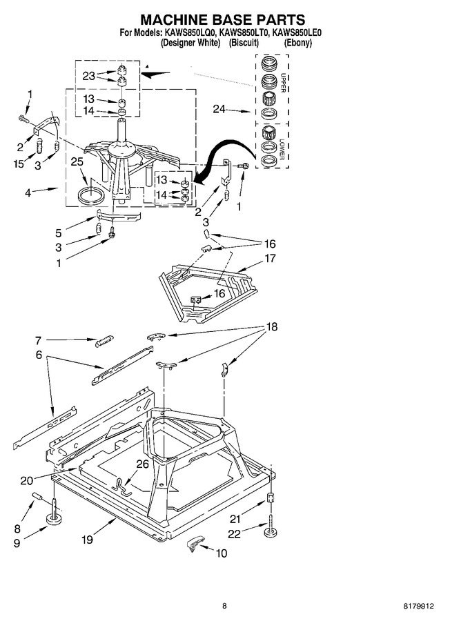 Diagram for KAWS850LE0