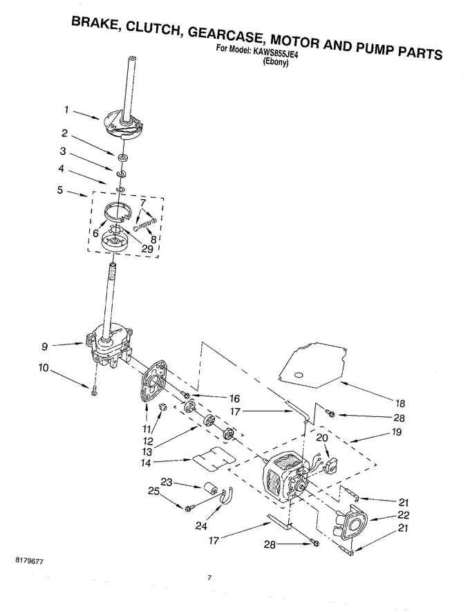 Diagram for KAWS855JE4