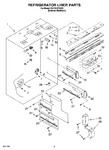 Diagram for 04 - Refrigerator Liner Parts