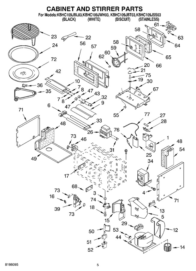 Diagram for KBHC109JWH03