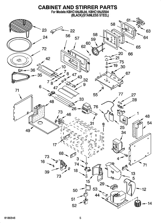 Diagram for KBHC109JBL04